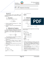 TP 07 Integration - Numerique