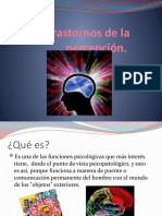 Presentacion Sobre Trastornos de La Percepción