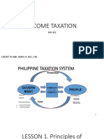 Lesson 1. Principles of Taxation and Its Remedies PDF