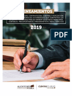 Lineamientos Auditores Externos 2019 PDF