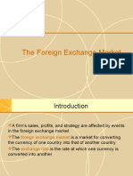 The Foreign Exchange Market