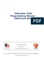 CelloTrack Nano Programming Manual