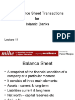 Off Balance Sheet Transactions For Islamic Banks