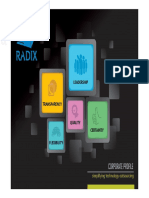 RadixWeb Corporate Profile