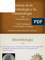 Historia de La Microbiologia y La Parasitologia