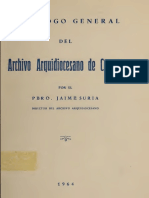 Catalogo General Arquidiocesis de Caracas