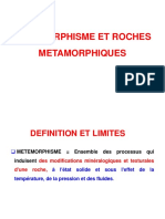 Le Metamorphisme L1BCGS 2017