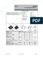 General Description Product Summary: 30V Complementary MOSFET