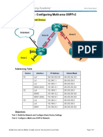 In-Class Lab 9.2.2.8 - Configuring Multi-Area Ospfv2: Topology James Konell Zhenyu