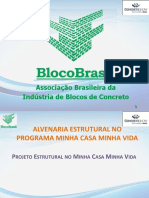 Alvenaria Estrutural MCMV Projeto Claudio Puga