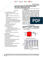 TPS6273x Programmable Output Voltage Ultra-Low Power Buck Converter With Up To 50 Ma / 200 Ma Output Current