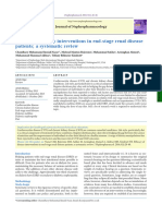 Efficacy of Dietary Interventions in End-Stage Renal Disease Patients A Systematic Review