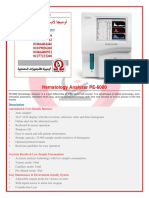 Hematology Analyzer PE-6000: Automated & User-Friendly Interface