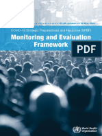 Monitoring and Evaluation Covid 19 PDF