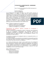 Lectura 2. ESQUEMA DE 10 PASOS DE LA INVESTIGACION