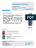 Compressed Air Filtration: Ag / SG / HD