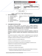 Práctica Pre Profesional III - Syllabus de Ingles VII