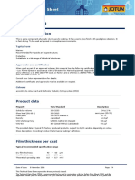 Pioner Topcoat: Technical Data Sheet