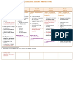 Histoire Cm2 Programmation Annuelle PDF