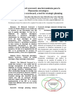 El Balanced Scorecard Una Herramienta Pa