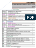 Cronograma Valorizado de Ejecucion de Obra: Item Descripción Unid