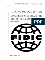 FIDIC-Guide To The Use CONDITIONS OF CONTRACT FOR Design and Build PDF