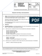 SAE J513 - 199901, Thread Standerd List