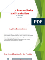 Logistics Intermediaries and Stakeholders