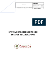 M-Pd-Id-M003 Manual de Procedimientos de Ensayos de Laboratorio