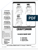 Bandsaw Manual