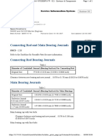 Connecting Rod and Main Bearing Journals: Specifications