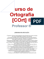 (DPH 2020) COrt - Curso de Ortografia