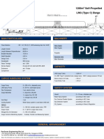 1200m Self-Propelled LNG (Type C) Barge: Main Particulars Machinery