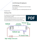 Electrical Discharge Through Gases