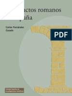 Carlos Fernández Casado - Acueductos Romanos en España-Consejo Superior de Investigaciones Cientificas (2008) PDF