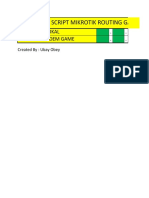 Template Script Mikrotik Routing Game Online: Ip Address Lokal - . Gateway Modem Game .