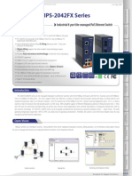 Ips-2042Tx/Ips-2042Fx Series: Industrial 6-Port Lite-Managed Poe Ethernet Switch