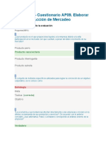 AP09 EV02 Cuestionario Elaborar El Plan de Acción de Mercadeo