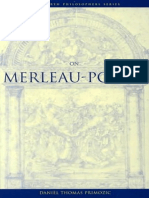 (Wadsworth Philosophers Series) Daniel T. Primozic - On Merleau-Ponty (Wadsworth Philosophers Series) (2000, Wadsworth Publishing) PDF