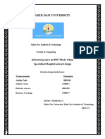 BDUTGSH Final Network Design