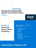 Module 8 - Meetings and Calling PDF