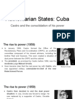 Authoritarian States: Cuba: Castro and The Consolidation of His Power