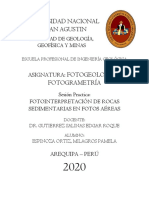 Fotointerpretación - Rocas Sedimentarias-Espinoza Ortiz PDF