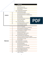 Calendario Gastronómico Anual de Festividades PDF