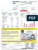 Telephone No Amount Payable Due Date: Bill Mail Service Tax Invoice