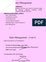 Sales & Distribution MGMT 1