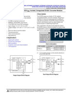 DCP02 Series, 2-W, 1000-V Isolated, Unregulated DC/DC Converter Modules 1 Features 3 Description