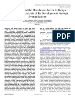 The Church and The Healthcare Sector in Kenya A Functional Analysis of Its Development Through Evangelization