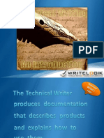 Whats in Technical Writing - The Nuances and The Professionalism