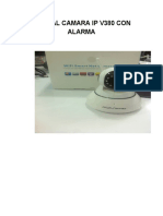 Manual Camara Ip V380 Con Alarma